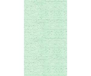 Livingwalls 398281 Papier peint photo non tissé Motif mur de pierre Turquoise/vert/bleu 3,71 x 2,80 m Fabriqué en Allemagne
