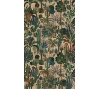 Livingwalls 398631 Papier peint photo intissé Motif jungle en vert, beige, marron 3,71 x 2,80 m Fabriqué en Allemagne