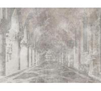 Livingwalls 399151 Papier peint photo intissé vintage de qualité supérieure Gris/beige 2,12 m x 2,80 m Fabriqué en Allemagne
