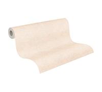 Livingwalls 540737 Papier Peint Intissé Crépi en relief Uni Beige Crème (Import Allemagne)