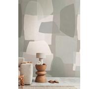 Livingwalls Anna D'Andrea papier peint photo graphique 1,59 m x 2,80 m - marron, gris, beige - papier peint lisse - 782062