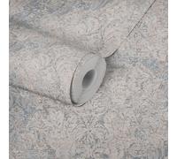 Livingwalls Barocktapete Mata Hari Vliestapete barock beige blau braun