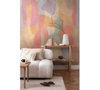 Livingwalls COSMOPLITAN - 791455 - Papier peint intissé - Motif abstrait - Orange, marron, rouge - 8,80 x 0,53 m