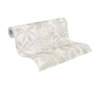 Livingwalls Daniel Hechter Design-Tapete - Strapazierfähige Vliestapete in floraler Optik - 10,05 m x 0,53 m - Grau, Beige - Made in Germany - 781514