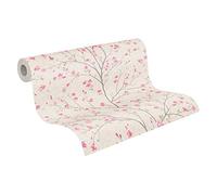 Livingwalls Fleuri Metropolitan Stories 2 A.S. Création Mio-Tokio Papier peint intissé 10.05 m x 0.53 m Brun Rosé Blanc Fabriqué en Allemagne 379121 37912-1
