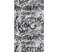 Livingwalls Graffiti 382511 Papier peint mural non tissé pour chambre d'adolescent Gris et noir 1,59 x 2,80 m