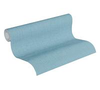 livingwalls Metropolitan Stories 369258 Papier peint intissé uni Bleu/vert 10,05 x 0,53 m