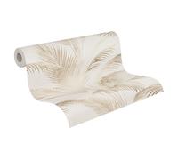 Livingwalls Michalsky 399801 Papier peint intissé Motif palmiers de la jungle Crème/beige/marron