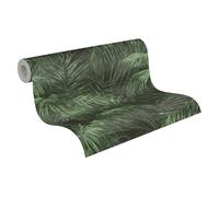 Livingwalls Michalsky 399814 Papier peint intissé Motif palmiers de la jungle Vert/noir