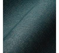 Papier Peint En Pétrole Doré Marbré Avec Structure Textiles - Bleu, Métallique