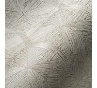 Livingwalls My Home My Spa 386903 Papier peint 3D géométrique Blanc/doré 10,05 x 0,53 m Fabriqué en Allemagne 10,05 x 0,53 m