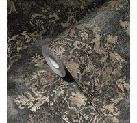 Livingwalls My Home My Spa 387074 Papier peint intissé style baroque Gris nacré 10,05 x 0,53 m Fabriqué en Allemagne