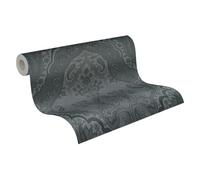 AS Creation 387085 Papier peint intissé Baroque 0.53 m x 10.05 m Noir