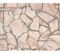 Livingwalls panneau autocollant pop.up panneau 3D beige marron crème 2,50 m x 0,52 m 955751