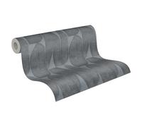 Livingwalls Papier peint 396584 avec feuille de bananier en noir - papier peint design haut de gamme floral - papier peint mat pour différentes pièces - 10,05m x 0,53m - Fabriqué en Allemagne