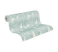 Livingwalls Papier peint 396585 avec feuille de bananier gris - papier peint design haut de gamme floral - papier peint mat pour différentes pièces - 10,05m x 0,53m - Fabriqué en Allemagne