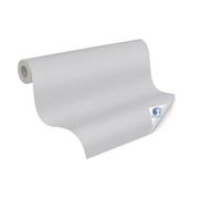 Livingwalls papier peint DESIGNDROP - papier peint intissé préencollé de couleur unie en gris clair - 10,05m x 0,53m - papier peint uni pour différentes pièces - 784992