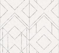 Livingwalls papier peint géométrique Metropolitan Stories Ava New York papier peint intissé blanc gris 10,05 m x 0,53 m