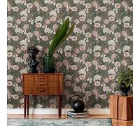 Livingwalls Papier peint intissé 394263 Motif jungle Rose 10,05 m x 0,53 m pour 5,33 m²