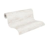 Livingwalls papier peint intissé à effet enduit en crème, beige - papier peint style industriel 10,05 x 0,53 m Made in Germany - 306685