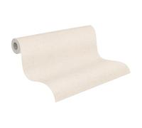 Livingwalls papier peint intissé à structure textile blanc, beige, marron - papier peint uni 10,05 m x 0,53 m papier peint uni de COSMOPOLITAN - 790663