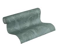 Livingwalls papier peint intissé New Walls Cosy & Relax papier peint effet jungle papier peint palmier 10,05 m x 0,53 m vert 373963 37396-3