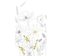 Livingwalls Papier peint mural Motif floral Blanc 2,80 m x 1,59 m