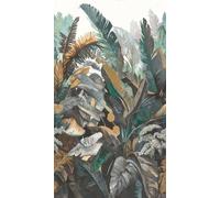 Livingwalls Papier peint mural Motif jungle Vert 2,80 m x 1,59 m