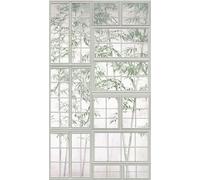 Livingwalls Papier peint photo 398461 - Effet 3D en gris, vert, blanc - Papier peint intissé de qualité supérieure avec motif sur 2,12 m x 2,80 m - Fabriqué en Allemagne