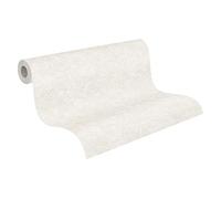 Livingwalls Papier Peint Uni Metropolitan Stories 2 A.S. Création Alena - St. Petersburg Papier peint intissé 10.05 m x 0.53 m Crème Blanc Fabriqué en Allemagne 379022