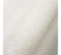 Livingwalls Travel Styles Papier peint intissé Motif rayures blanches et crème 10,05 m x 0,53 m