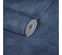 Livingwalls WTD 382005 Papier peint non tissé Motif géométrique Bleu mat 10,05 x 0,53 m
