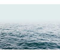 Livingwalls WTD 382581 Papier peint intissé Motif vagues de mer Bleu/blanc 3,71 x 2,80 m