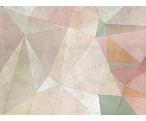 Livingwalls WTD 382861 Papier peint mural géométrique pour salon, chambre à coucher, 3,71 x 2,80 m