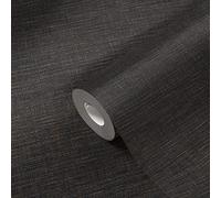 Livingwalls WTD 38527-2 Papier peint intissé Motif raphia Noir/marron