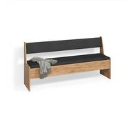 Livinity Banc d'angle Tiberio, Sable Chêne, 41.5x166.6cm