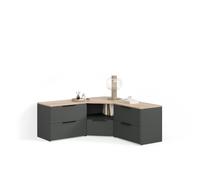 Livinity Meuble-paroi Piave Anthracite