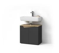 Livinity Meuble sous lavabo Timavo, Anthracite, 60x57.5cm