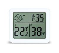 Livired Hygromètre Numérique Thermomètre Interieu, Maison Thermomètre D'intérieur, LCD Hygromètre Haute Précision, pour Le Confort du Bureau à Domicile Thermomètre de Reptile