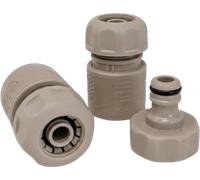 Livlig Lot de Connecteurs en Plastique (x3) - Sable