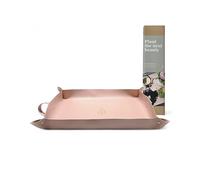 LIVLIG Tapis de Plantation, Tapis de rempotage Robuste Aspect Cuir, Support de Travail imperméable, Support pour Jardinier, 70x45 cm, Vieux Rose