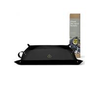 LIVLIG Tapis de Plantation, Tapis de rempotage Robuste Aspect Cuir, Support de Travail imperméable, Support pour Jardinier, 70x45 cm, Noir