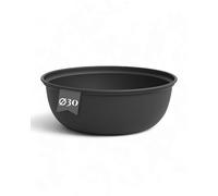 Livlig53 LIVLIG Jardinière ronde en métal, 33 cm, fabriquée en Europe, utilisation polyvalente comme bol décoratif, bol à vaisselle, bac de l'Avent, anthracite