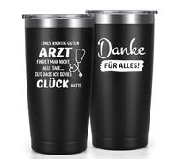 Livole Cadeau de médecin, cadeau de remerciement pour ambulancier, médecin, médecin, docteur, on ne trouve pas tous les jours, tasse à café isotherme de 600 ml en acier inoxydable de 600 ml
