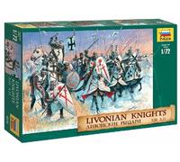 Livonie Knights XIII A. D.1 : 72 Figurine Plastique Model Kit Zvezda