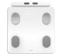 Livoo 3523930110474 Balance Rectangle Blanc Pèse-Personne Électronique