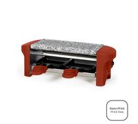 Livoo - Appareil à raclette 2 personnes 350w rouge DOC156RO