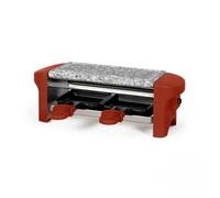 livoo appareil à raclette 2 personnes 350w rouge DOC156RO