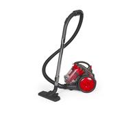 Aspirateur Multi-cyclonique sans sac - LIVOO - DOH136R - 700 W - 16 kPa - 78 dB - 3 L - Filtre lavable - Rouge / Gris