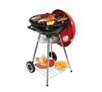 Livoo Barbecue à Charbon 41cm Rouge/noir DOC172R